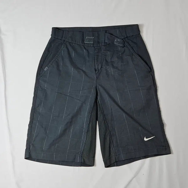[BUNJANG] Nike 00s Checkered Velcro Shorts / 00s 나이키 체크 벨크로 숏팬츠 반바지 우븐테크올드스쿨 빈티지 M 32