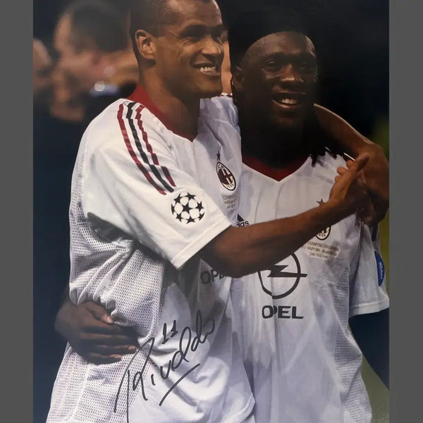 [BUNJANG] Rivaldo Signed AC Milan 2003 Champions League Winning Photo (ICONS Certified) / [ICONS 인증] 히바우두 아이콘즈 친필 싸인 사인 AC밀란 우승 포토
