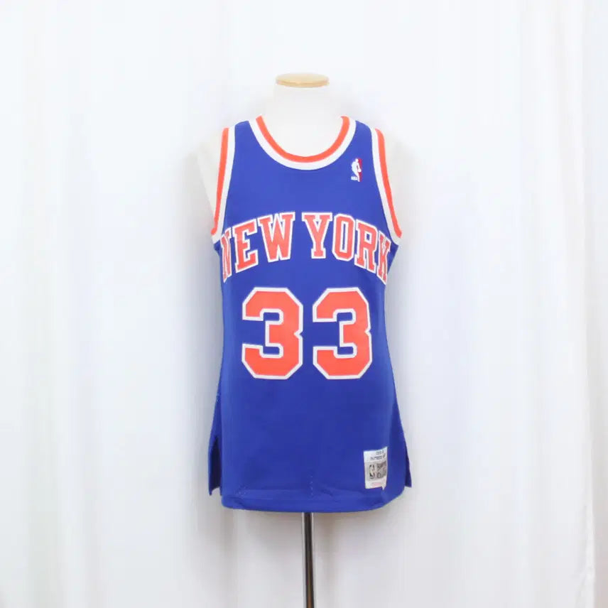 [BUNJANG] Mitchell & Ness Men's New York Knicks Patrick Ewing 91-92 Swingman Basketball Jersey Size S / [정품] 미첼앤네스 남성 스윙맨 뉴욕닉스 패트릭 유잉 농구 져지 상상샵