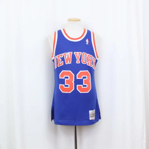 [BUNJANG] Mitchell & Ness Men's New York Knicks Patrick Ewing 91-92 Swingman Basketball Jersey Size S / [정품] 미첼앤네스 남성 스윙맨 뉴욕닉스 패트릭 유잉 농구 져지 상상샵