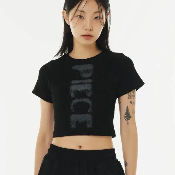 [BUNJANG] Peacemaker Cropped T-Shirt / 피스메이커 크롭티