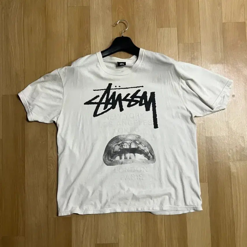 [BUNJANG] Rick Owens x Stussy Short Sleeve T-Shirt XL / 릭오웬스 스투시 반팔 티셔츠 xl