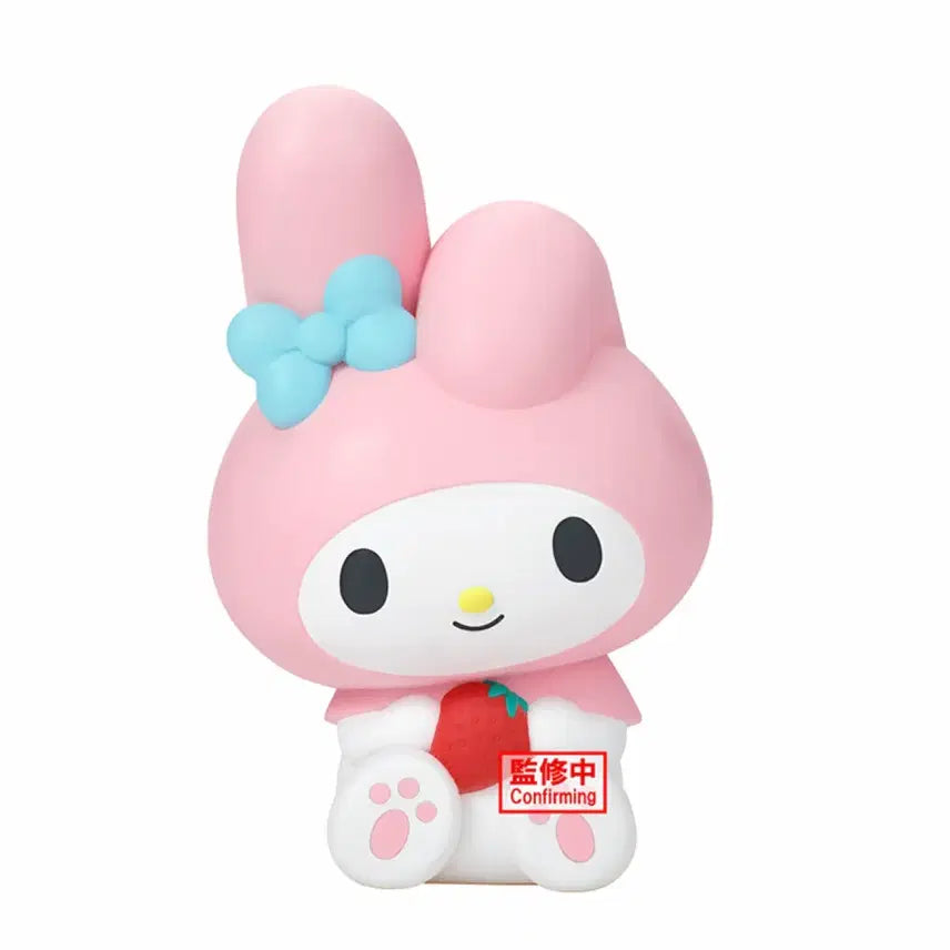 [BUNJANG] Sanrio Characters My Melody Strawberry Sofubi Mate Figure / 마이멜로디 딸기 피규어 산리오캐릭터즈 마멜 소프비메이트