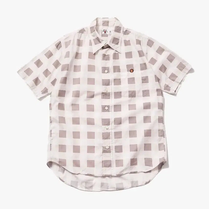 [BUNJANG] BAPE Milo Checkered Casual Shirt / 베이프 마일로 체크셔츠