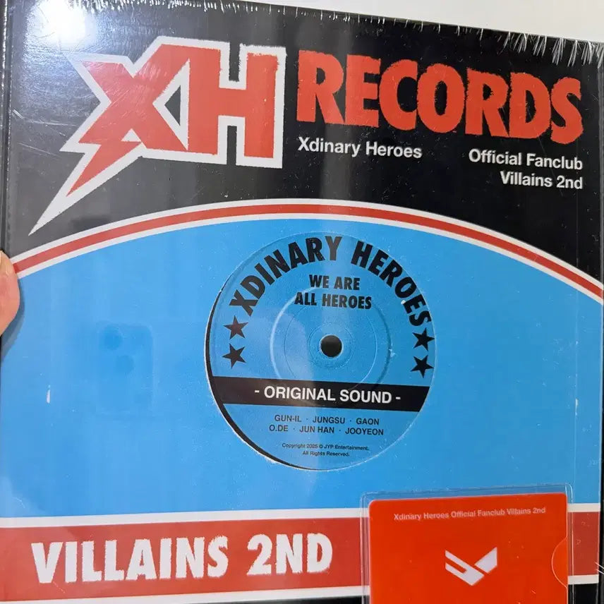 [BUNJANG] XDINARY HEROES Official Fanclub Villains Season 2 Membership Kit / 엑디즈 공식 팬클럽 빌런즈 2기 키트 미개봉 풀박스 팝니다