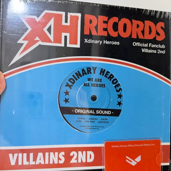 [BUNJANG] XDINARY HEROES Official Fanclub Villains Season 2 Membership Kit / 엑디즈 공식 팬클럽 빌런즈 2기 키트 미개봉 풀박스 팝니다