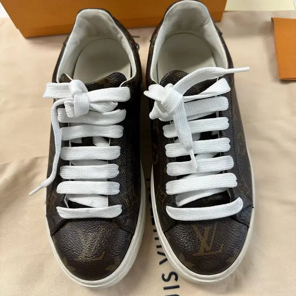 [BUNJANG] Louis Vuitton Time Out Sneakers (Size 35.5 / 230) / 풀박스)루이비통 타임아웃 스니커즈 35.5 (230)