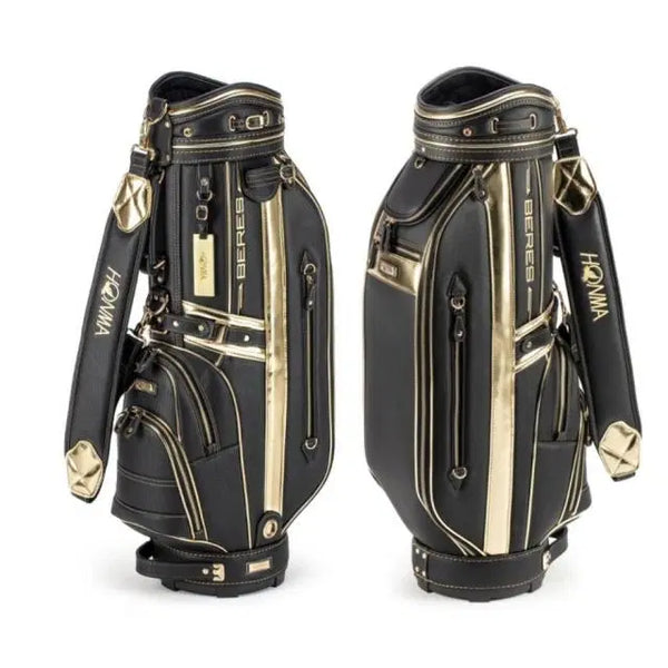 [BUNJANG] HONMA Beres 09 5S Gold 5-Star Caddy Bag CB52404 Men's / 혼마 골프백 가방 5스타 금장 베레스09 5S 캐디백 남성 CB52404