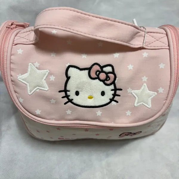 [BUNJANG] Hello Kitty Pink Travel Pouch / 헬로키티 여행용파우치 핑크