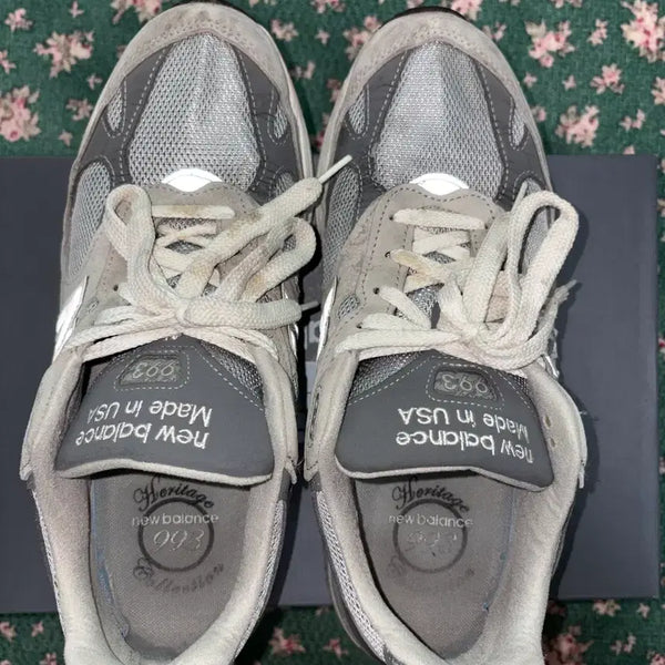 [BUNJANG] New Balance 993 MIU Grey D Standard Sneakers / 뉴발란스 993 MIU 그레이 (D 스탠다드)