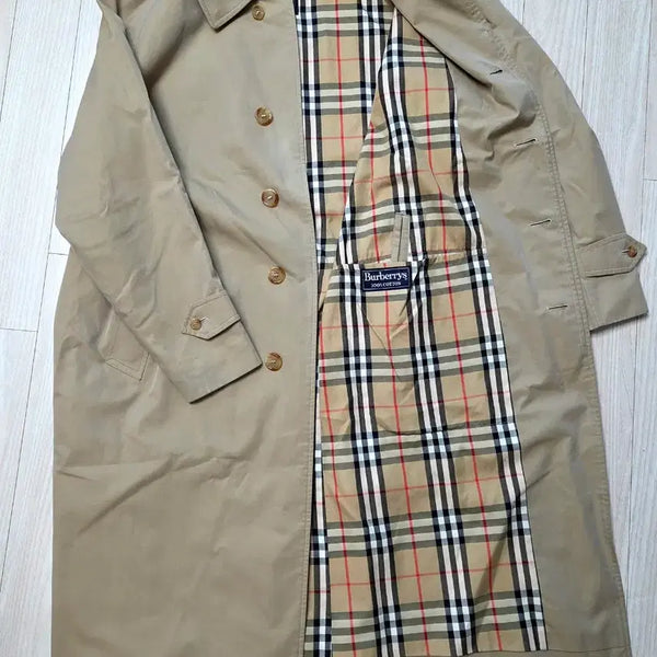 [BUNJANG] Burberrys London Original Single Mac Coat (Size L, Khaki Beige) / 버버리(Burberrys) 런던 오리지널 싱글 맥코트 (체감 100)
