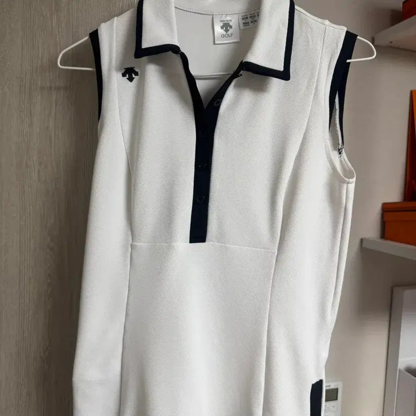 [BUNJANG] Descente Basic Golf Sleeveless Top - Size 85 / 데상트 골프나시 상의