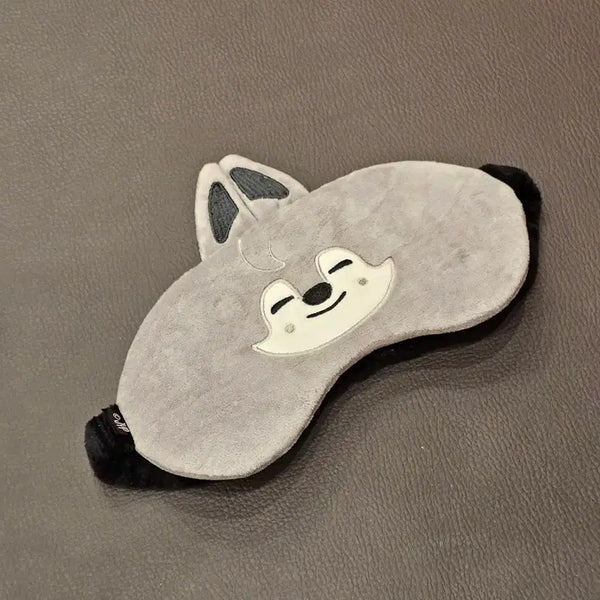 [BUNJANG] Stray Kids Bang Chan Wolfchan Japan Official Eye Mask / 스트레이키즈 스키즈 스키주 방찬 울프찬 일본 공식 굿즈 안대 아이 마스크