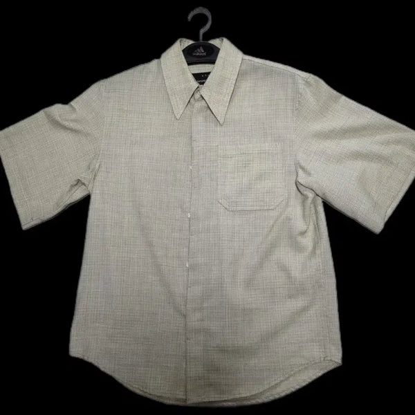 [BUNJANG] STU Oversized Check Short-Sleeve Shirt M / STU 에스티유 오버핏 체크 반팔 셔츠 남방 M