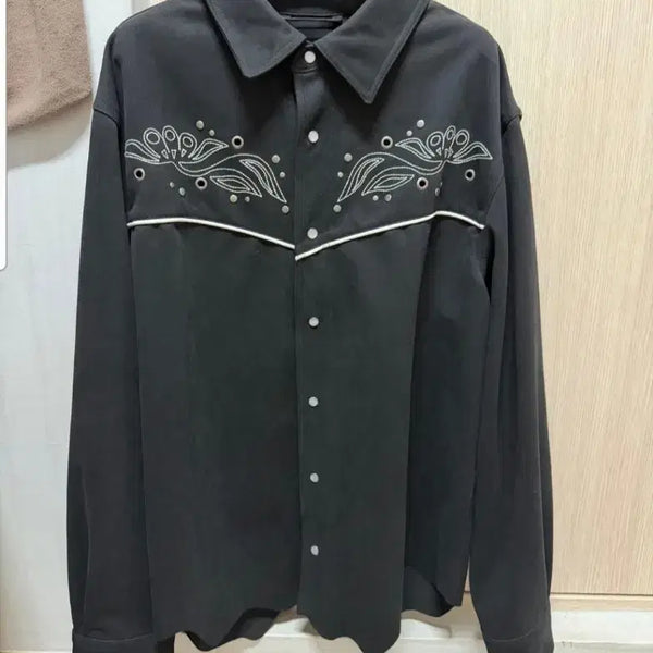 [BUNJANG] Andersson Bell Lemans Poe Suede Shirt / 앤더슨벨  레만스 포우 스웨이드 셔츠