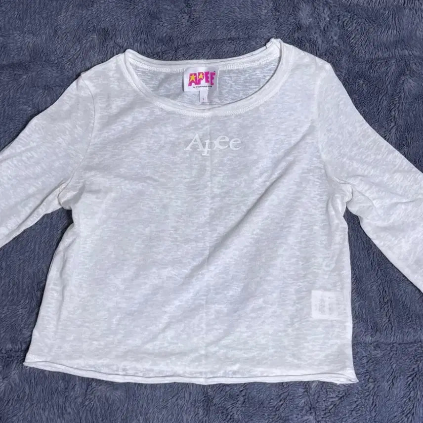 [BUNJANG] A BATHING APE Crop Long Sleeve / 에이프 베이프 크롭 롱슬리브