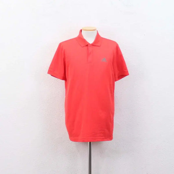 [BUNJANG] Adidas Men's Red Climalite PK Polo Shirt Size 100 (L) / [정품]아디다스 남성 카라티 레져 운동 100size 정인샵