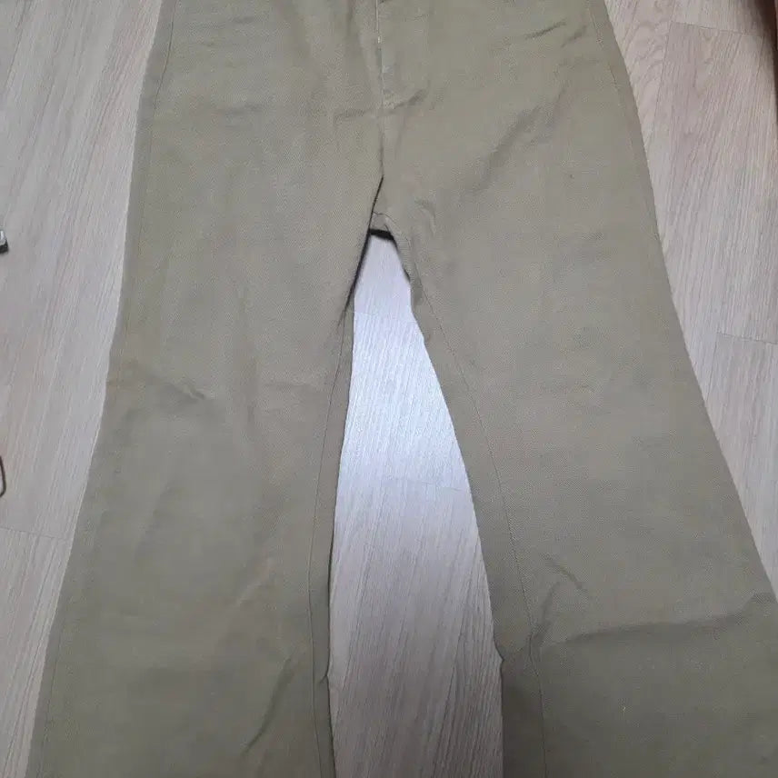 [BUNJANG] STU Bootcut Cotton Pants Medium / stu 부츠컷 면바지 M