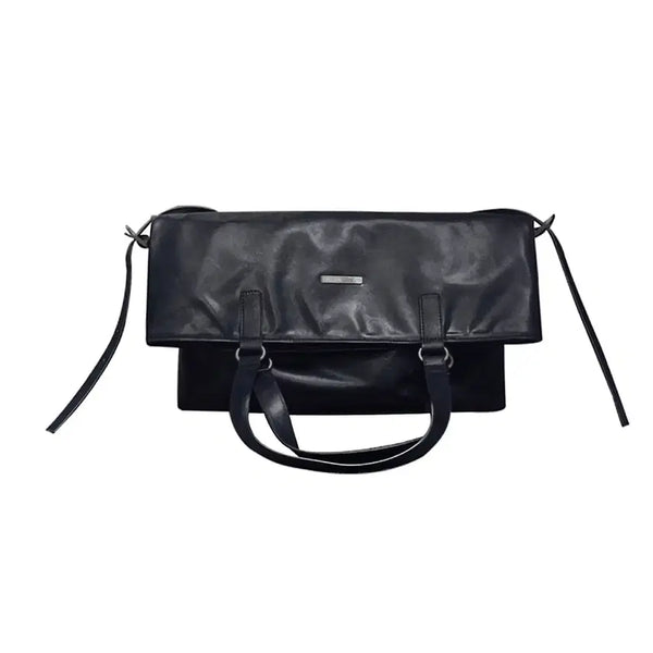 [BUNJANG] Bohemian Seoul Two-Way Folding Bag Black / 보헤미안서울 투웨이 폴딩백 블랙