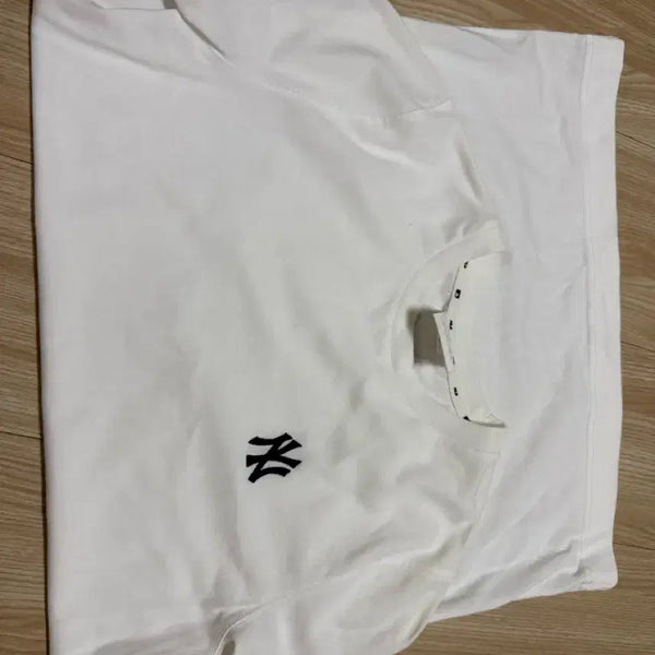[BUNJANG] MLB New York Yankees Short Sleeve T-shirt Dress White / MLB 뉴욕 양키스 반팔 원피스티 화이트
