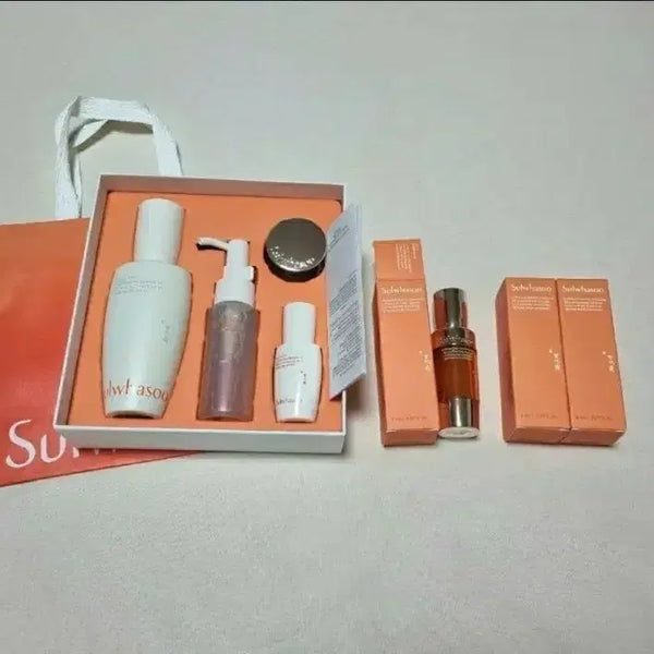 [BUNJANG] Sulwhasoo First Care Activating Serum 6th Gen 90ml Special Set with Concentrated Ginseng Renewing Cream EX and Shopping Bag / 쇼핑백 포함) 설화수 윤조에센스 6세대 90ml 기획세트 자음생 캡슐세럼