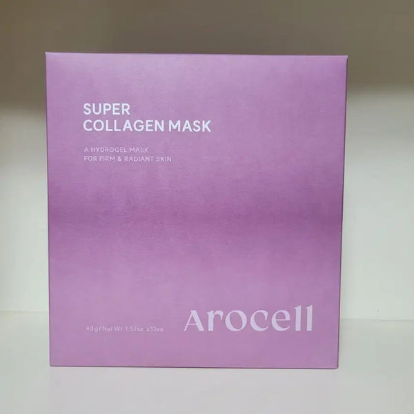 [BUNJANG] Arocell Super Collagen Mask (12 Sheets) / 아로셀 슈퍼 콜라겐 마스크 12개입