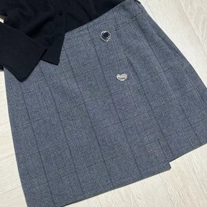 [BUNJANG] It Michaa Check Skirt / 잇미샤 체크 스커트