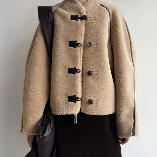 [BUNJANG] LOW CLASSIC Short Shearling Reversible Coat Moose / 로우클래식 쇼트 시어링 리버시블 코트 무스탕