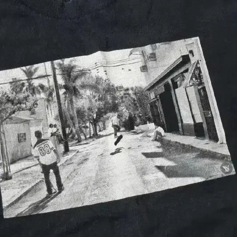 [BUNJANG] Vintage Black T-Shirt / 검정 빈티지 반팔