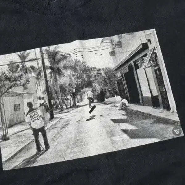 [BUNJANG] Vintage Black T-Shirt / 검정 빈티지 반팔