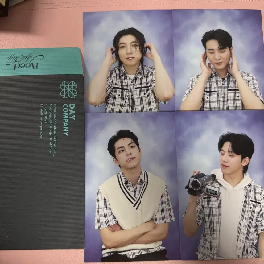 [BUNJANG] Day6 2024 Fanmeeting Madebus Fanclub Booth Postcard / 데이식스 2024 팬미팅 마데부스 팬클럽부스 엽서 양도 판매