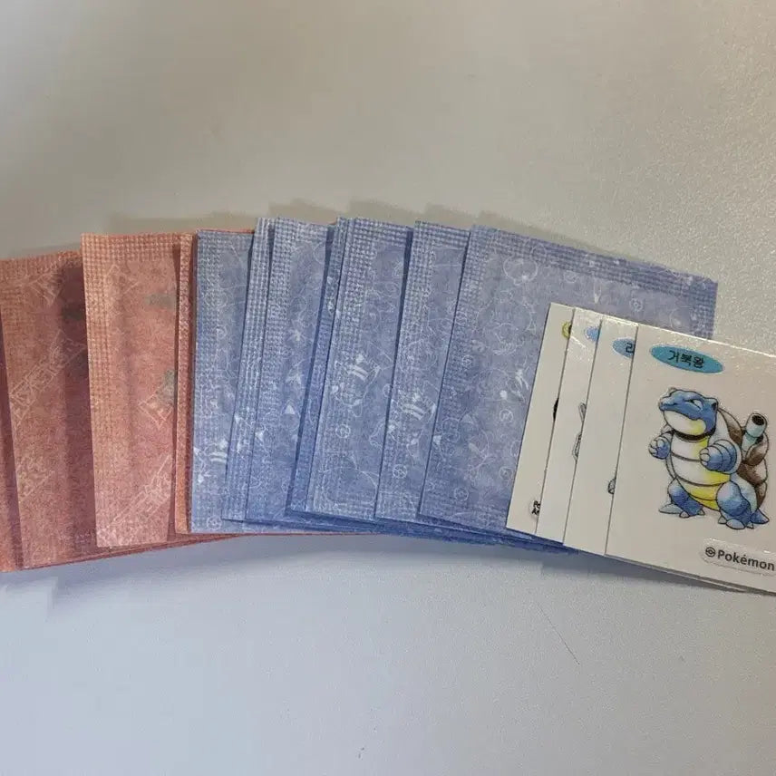 [BUNJANG] Pokemon Pichu 30th Anniversary Sealed Stickers Bundle / [반택포]포켓몬 띠부씰 일괄(총 21장)