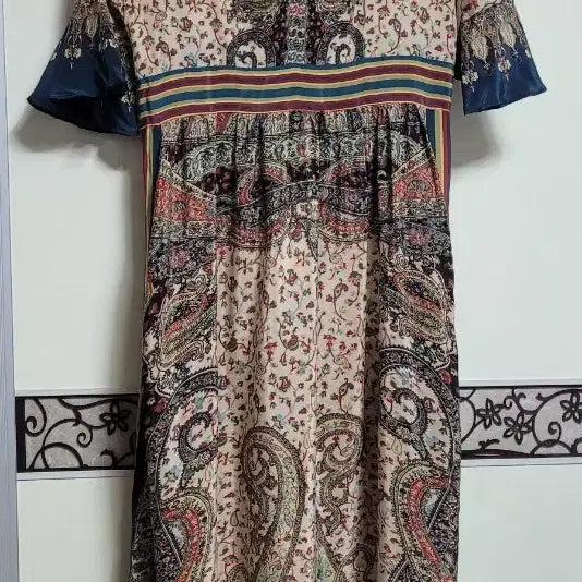 [BUNJANG] 100% Silk Long Dress / 100% 실크 롱원피스