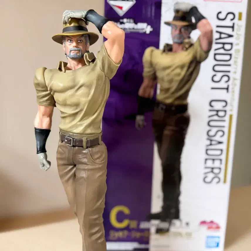 [BUNJANG] JoJo's Bizarre Adventure Part 3 Joseph Joestar Ichiban Kuji Figure C Prize / 죠죠 제일복권 3부 C상 죠셉 죠스타 개봉양품 죠죠의기묘한모험