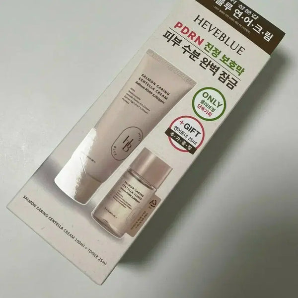 [BUNJANG] Hev Blue PDRN Salmon Calming Centella Cream Set / 헤브블루 PDRN  살몬 케어링 센텔라 크림 기획세트