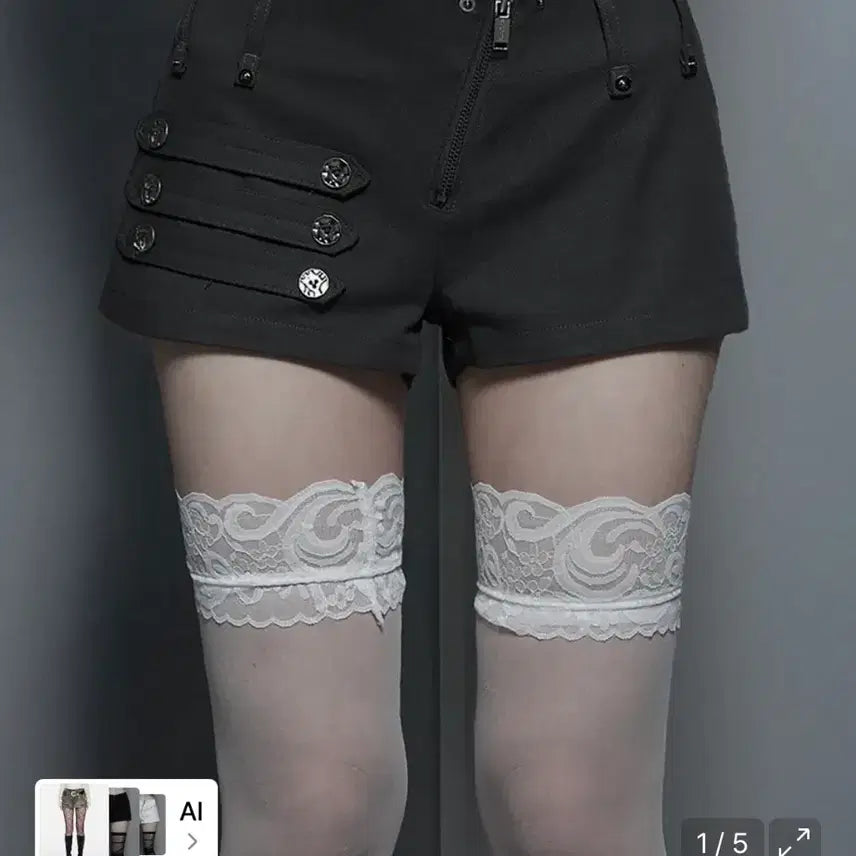 [BUNJANG] ETOSOME Napoleon Shorts Dark Grey / 에트오소메 나폴레옹 쇼츠 다크그레이