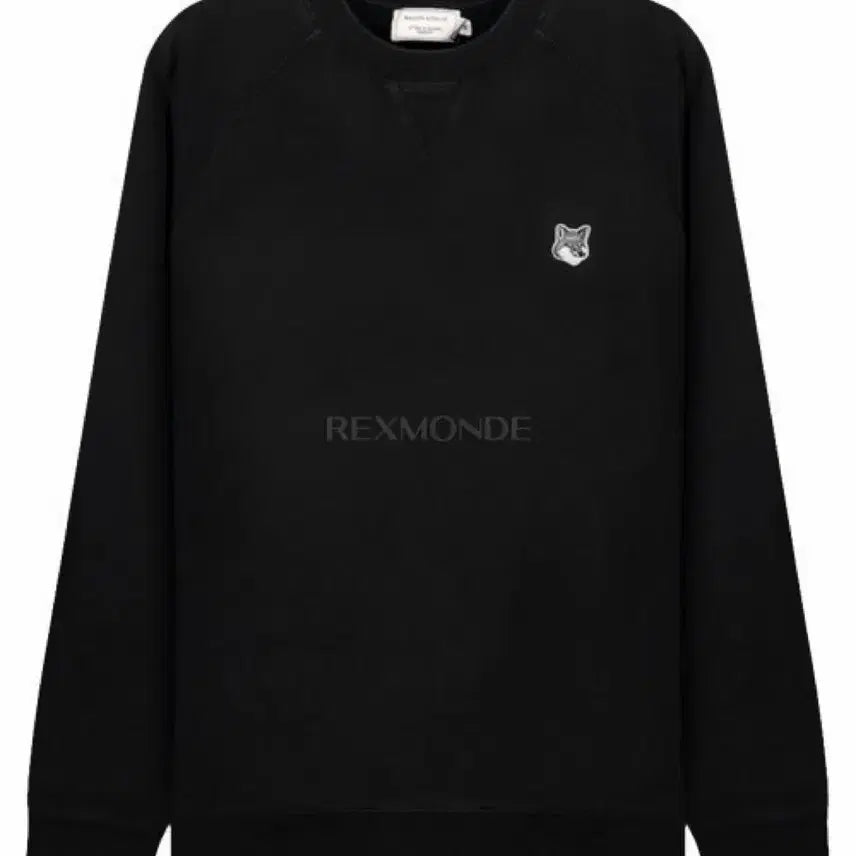 [BUNJANG] Maison Kitsuné Fox Head Black Sweatshirt / [L] 메종키츠네 폭스헤드 블랙 맨투맨