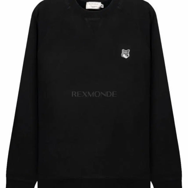 [BUNJANG] Maison Kitsuné Fox Head Black Sweatshirt / [L] 메종키츠네 폭스헤드 블랙 맨투맨