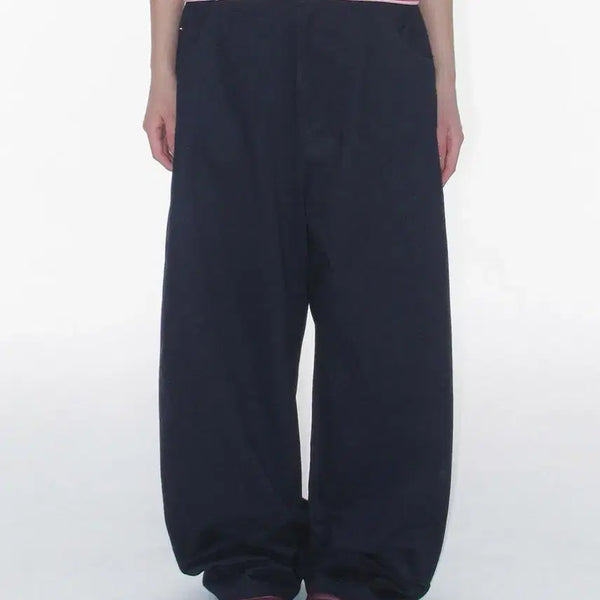[BUNJANG] Ames Worldwide Navy Cotton Pants L / 아메스 월드와이드 네이비 코튼 팬츠 바지 L