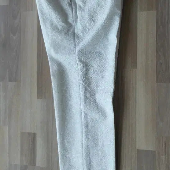 [BUNJANG] EZIO Embossed Pattern Slacks - White/Light Grey, Size 29 / EZIO여름바지/29사이즈/새제품수준