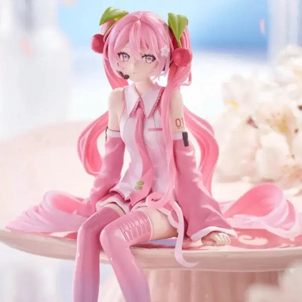 [BUNJANG] FURYU Hatsune Miku Sakura Miku Noodle Stopper Figure (Sealed) / 미개봉 현물) 후류 하츠네 미쿠 사쿠라 미쿠 누들스토퍼 피규어