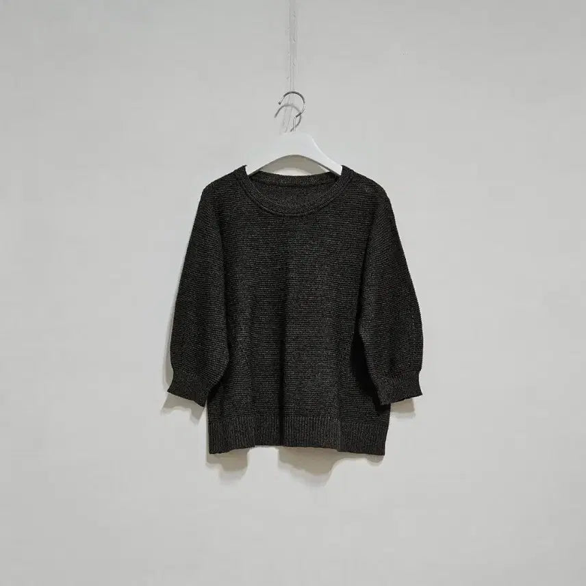 [BUNJANG] isae Paper Yarn Linen Knit Top / isae이새 페이퍼얀 린넨니트