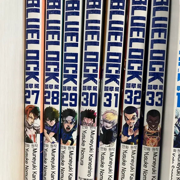 [BUNJANG] Blue Lock Manga Volumes 27 & 29 / 블루록 만화책 27, 29권 급처