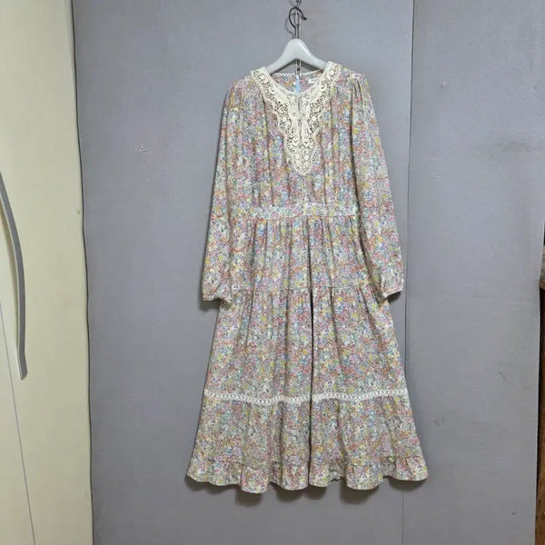 [BUNJANG] Thursday Island Flower Print Dress - Size S / 써스데이아일랜드 플라워 원피스 S  n5803