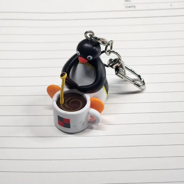 [BUNJANG] Twosome Pingu Keychain / 투썸 핑구 키링
