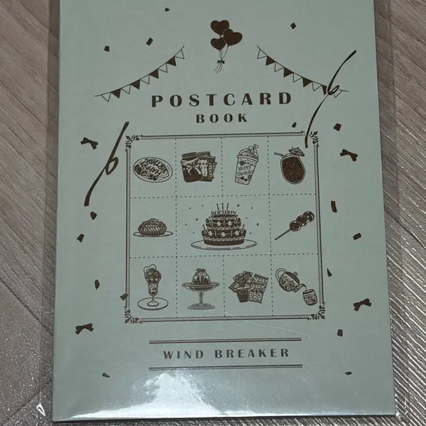 [BUNJANG] Wind Breaker Birthday Illustration Postcard Book / 윈브레 윈드브레이커 생일일러 엽서북