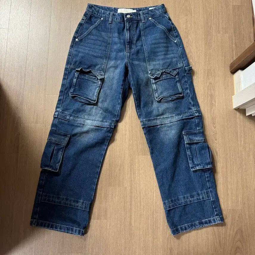 [BUNJANG] Second Monologue 2-Way Denim Pants / 세컨모노로그 2way 데님