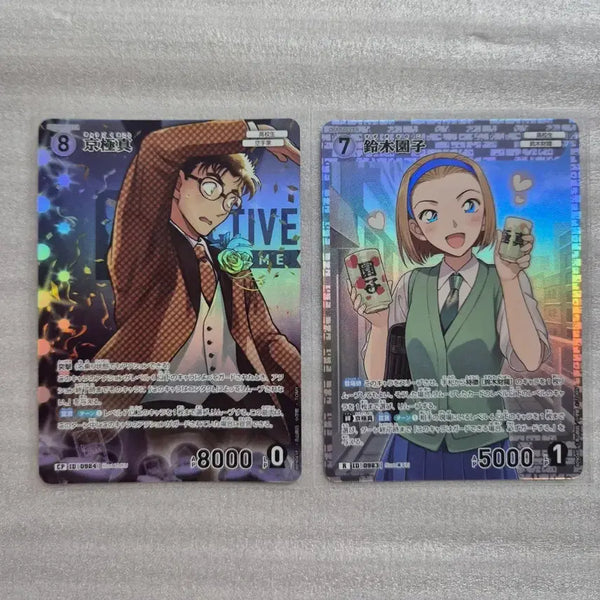 [BUNJANG] Detective Conan TCG Makoto CP & Sonoko R Cards / 코난 TCG 마코토 CP & 소노코 R