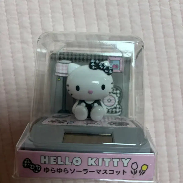 [BUNJANG] Sanrio Hello Kitty Black Nhohon Dancing Doll / 키티 블랙 노호혼 흔들흔들 새상품 정품