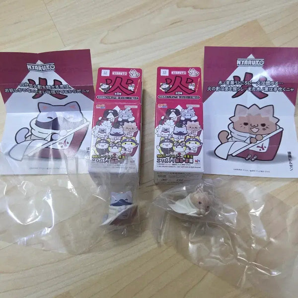 [BUNJANG] Mega Cat Nya-Ruto Series 8 Kakashi & Hiruzen Bundle / 나루토 메가캣 냐루토 8탄 사제와 인연 카카시, 히루젠